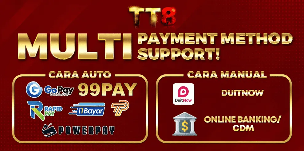 Multi payment method support.